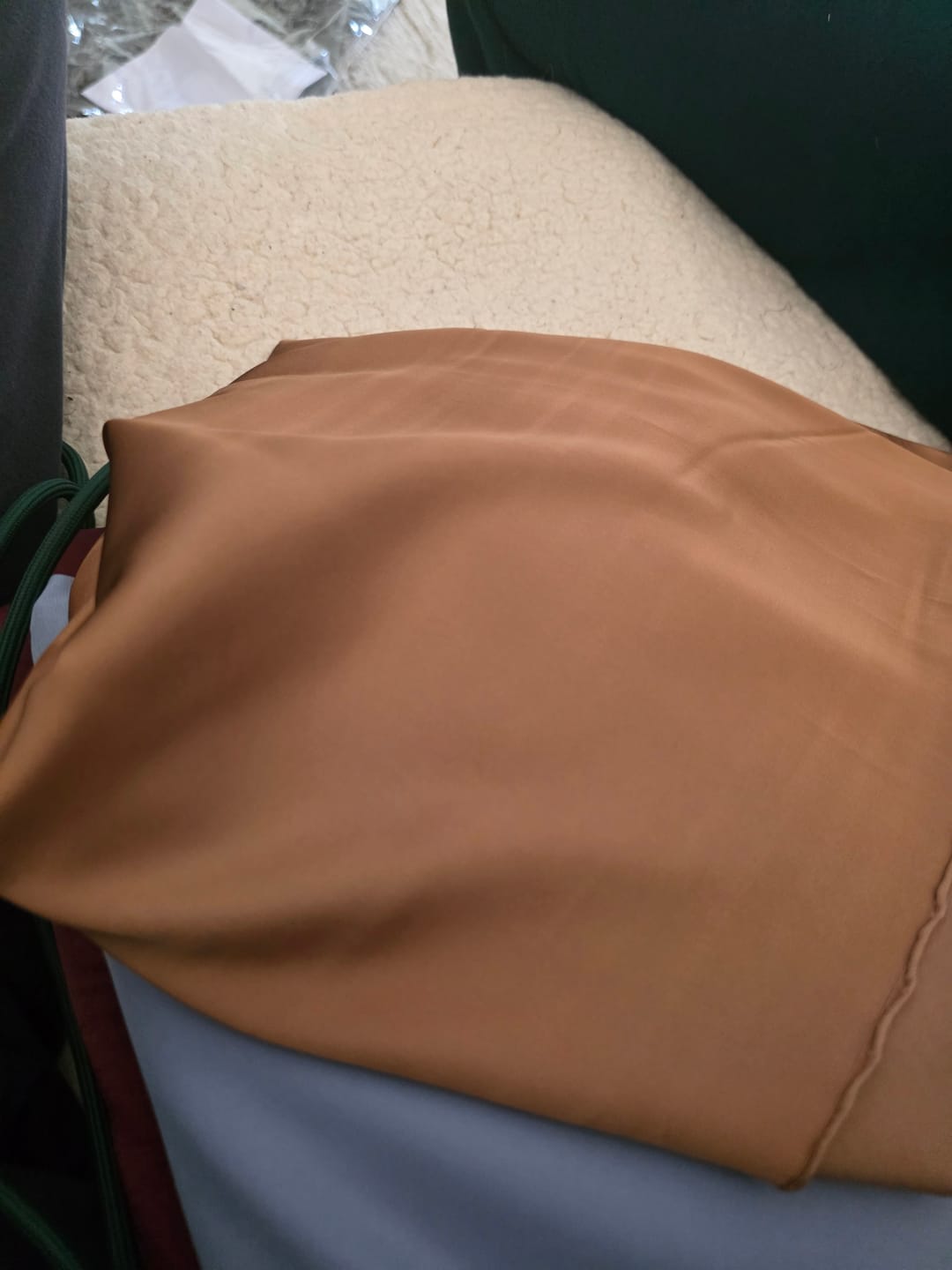 Customer photo review of Satin Elastic Matasos Premium Albastru Prafuit