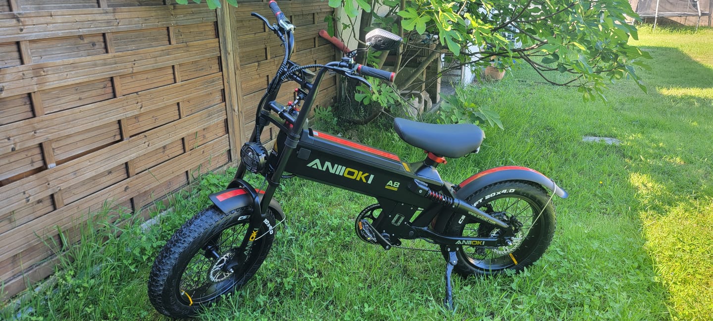 Customer photo review of 2025 Upgraded A8 Pro Max 52V eBike