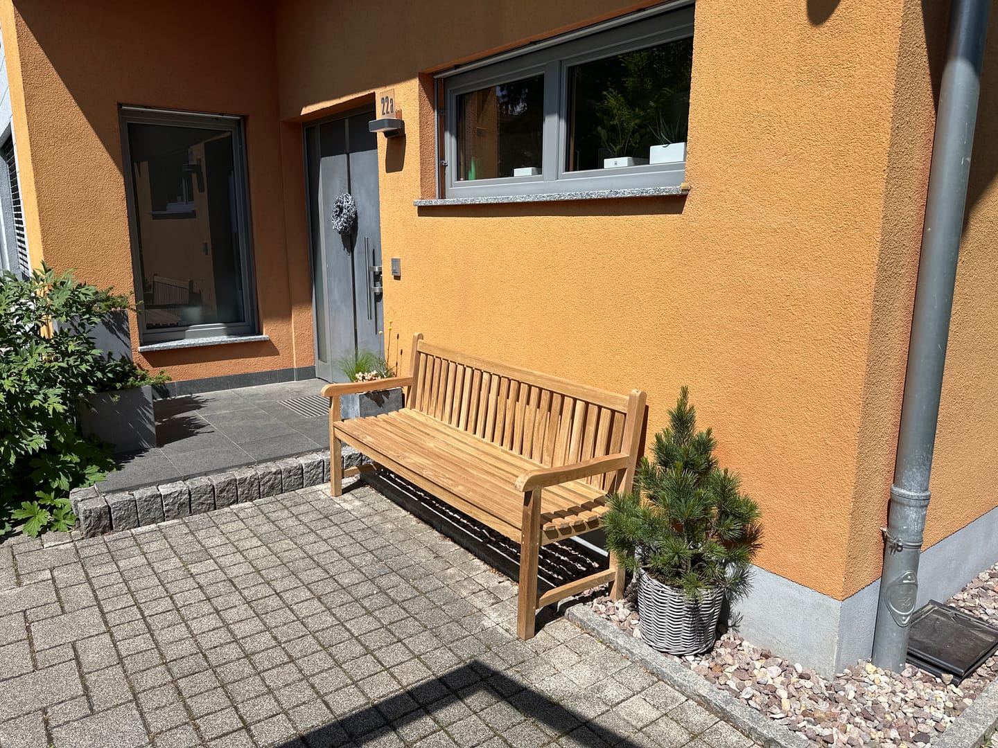 Customer photo review of Auflage für 4 Sitzer Teakbank -  170cm