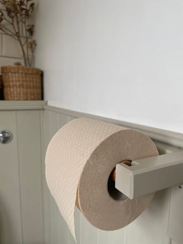 Customer photo review of Unbleached Toilet Paper