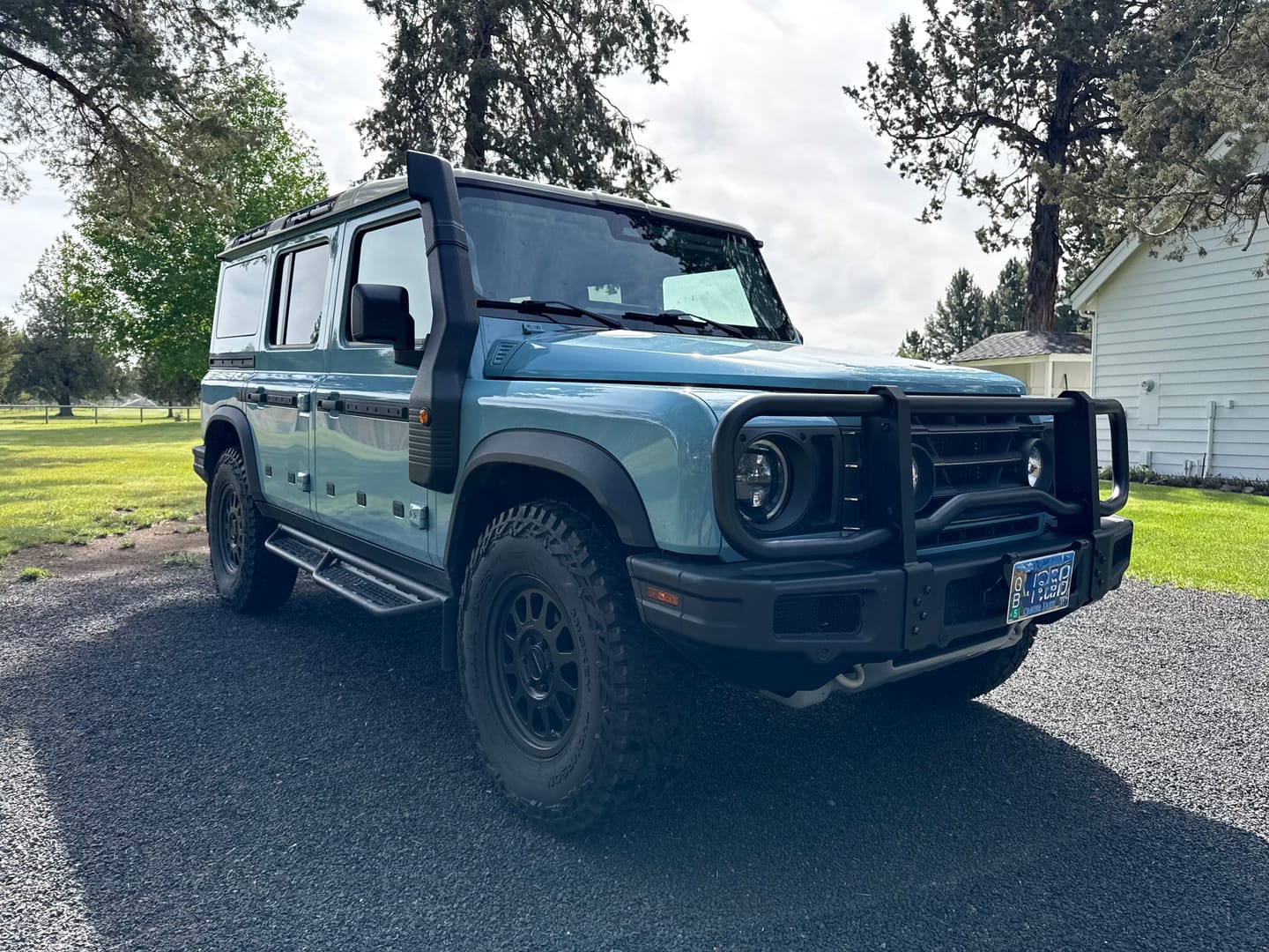 Customer photo review of Ineos Grenadier Bull Bar