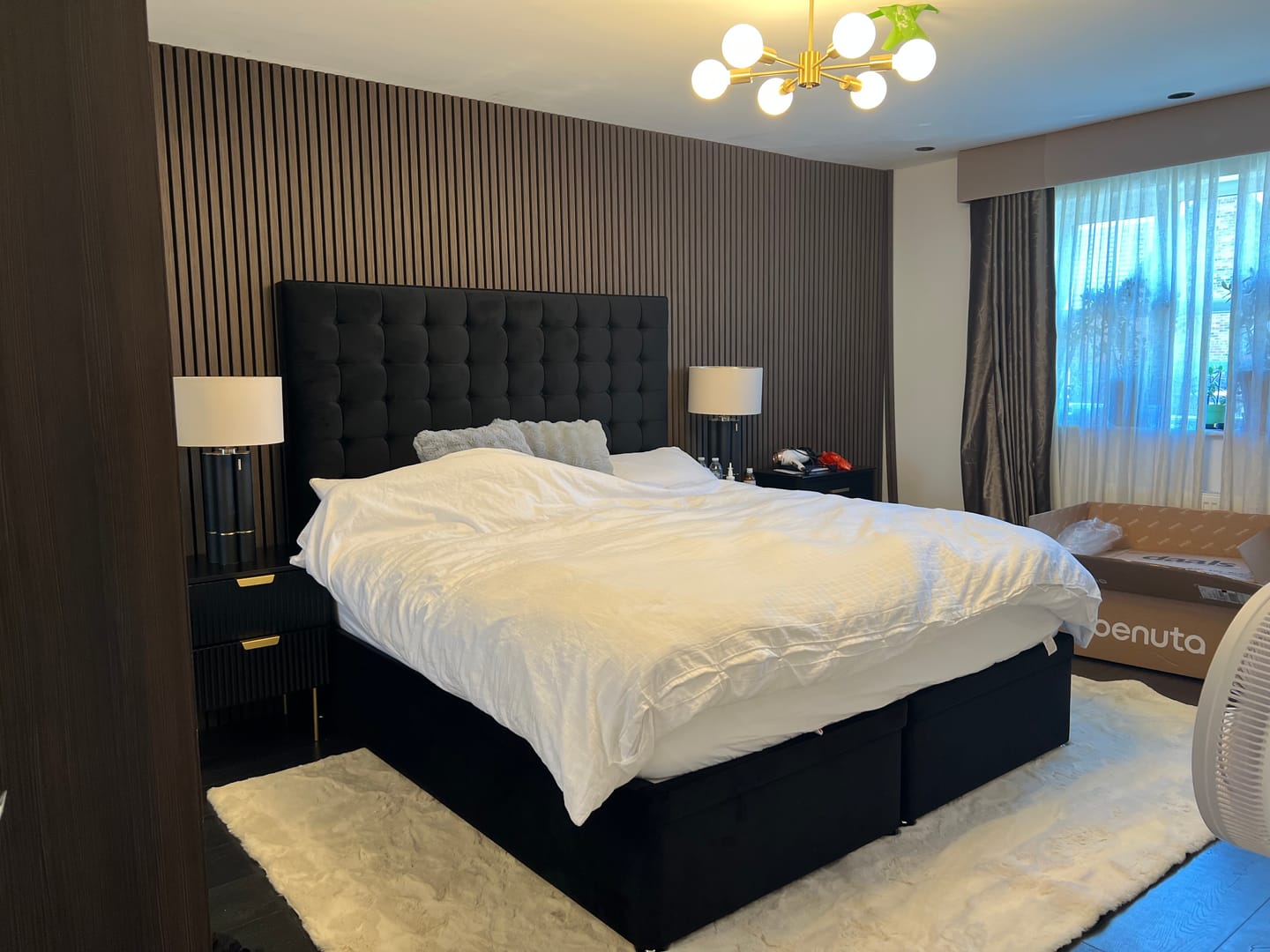 Customer photo review of 6-Light Large Sputnik Chandelier
