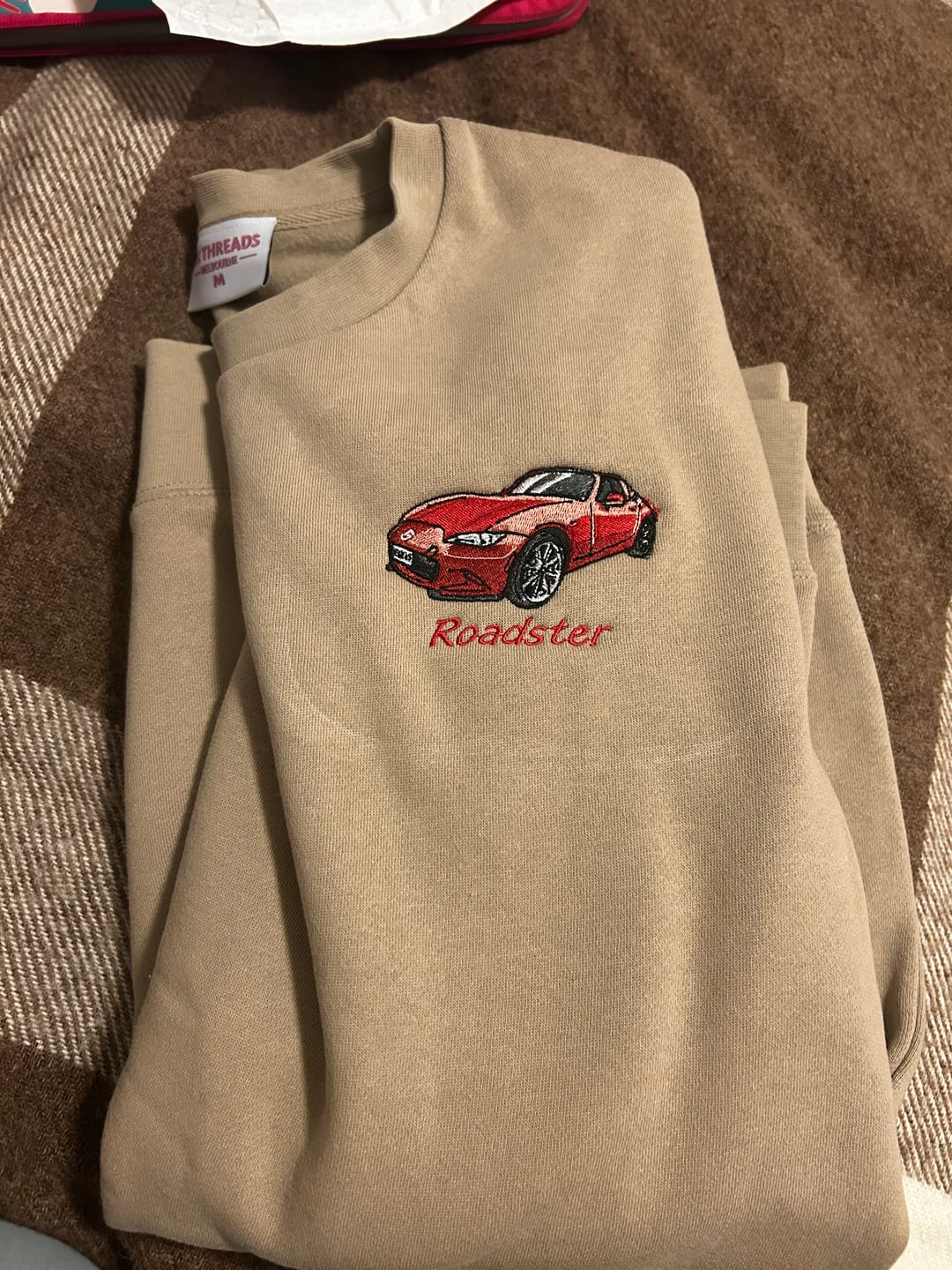 Customer photo review of CUSTOM LINE DRAWING | CREWNECK