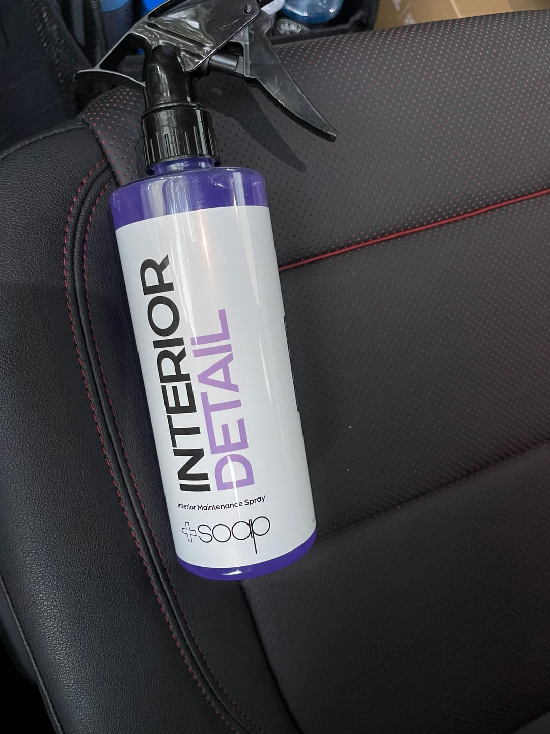 Customer photo review of +Soap Interior Detail Spray