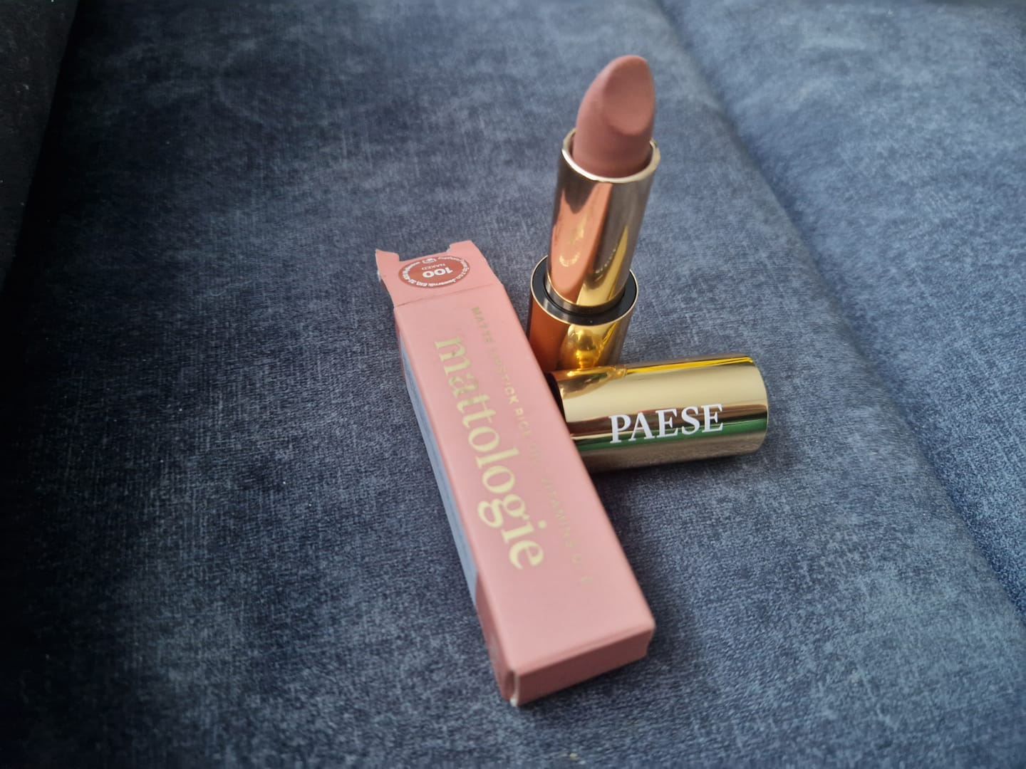 Customer photo review of Matēta Lūpu Krāsa Paese Mattologie Matte Lipstick