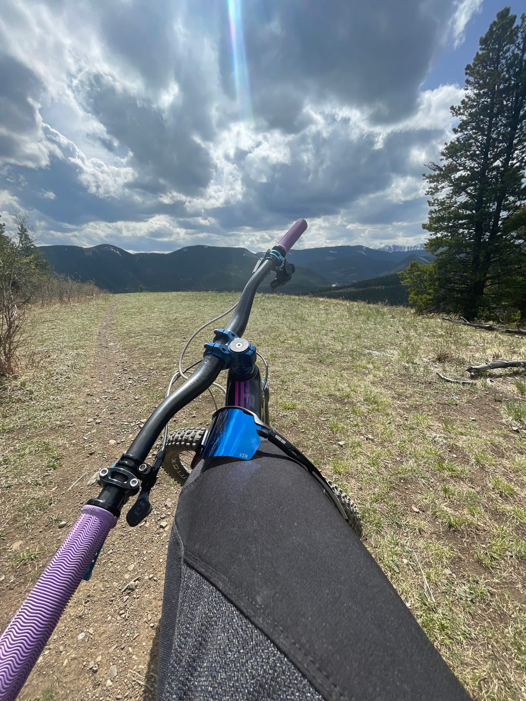 Customer photo review of The Jenna Sunglasses - Blue Lens