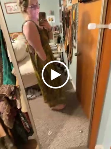 Customer video review of Crossroad Kantha Overalls 0425 258