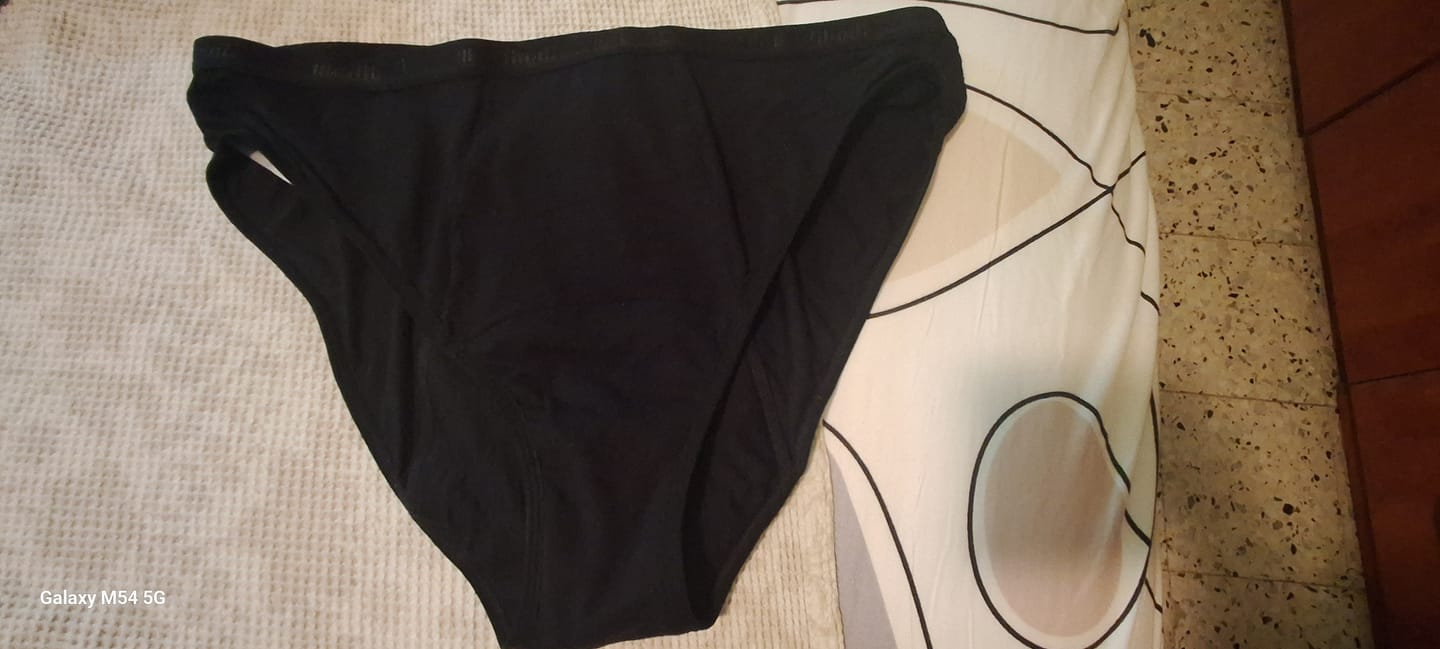 Customer photo review of ביקיני קלאסי - ספיגה סופר