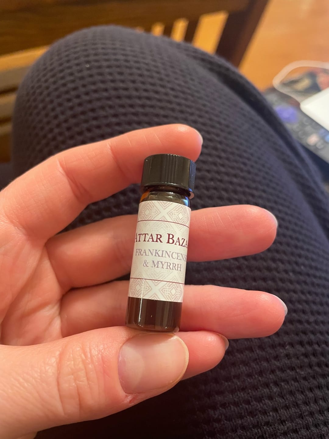 Customer photo review of Frankincense & Myrrh
