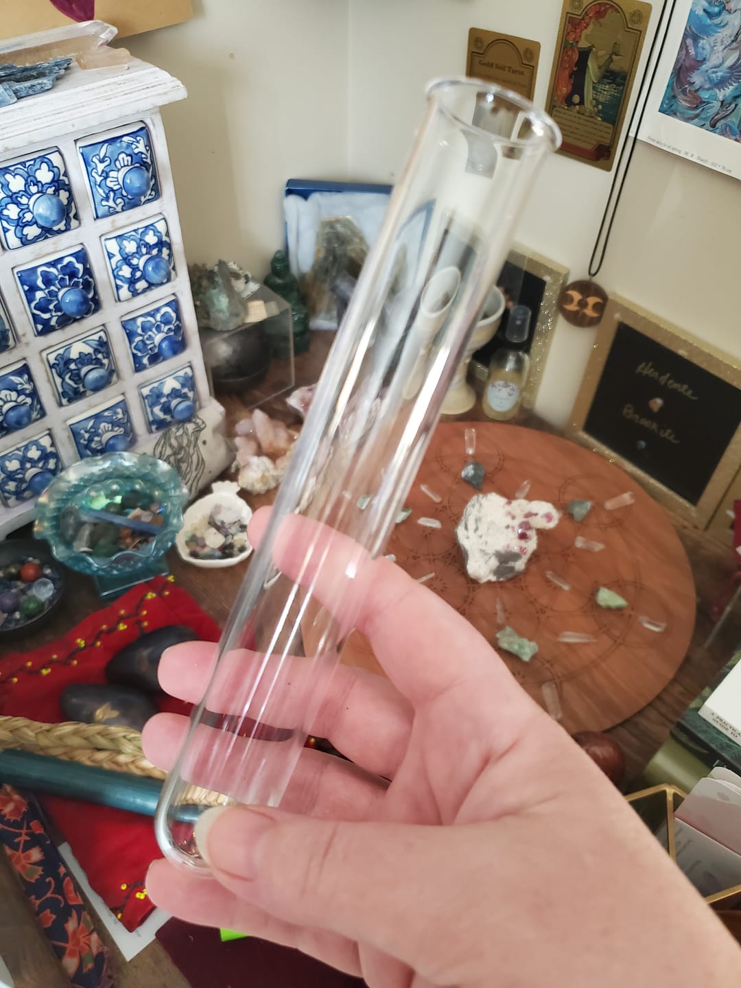 Customer photo review of Pure Quartz Test Tube