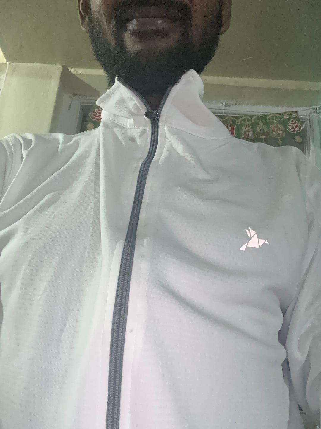 Customer photo review of Pure White - Sunblock Jacket