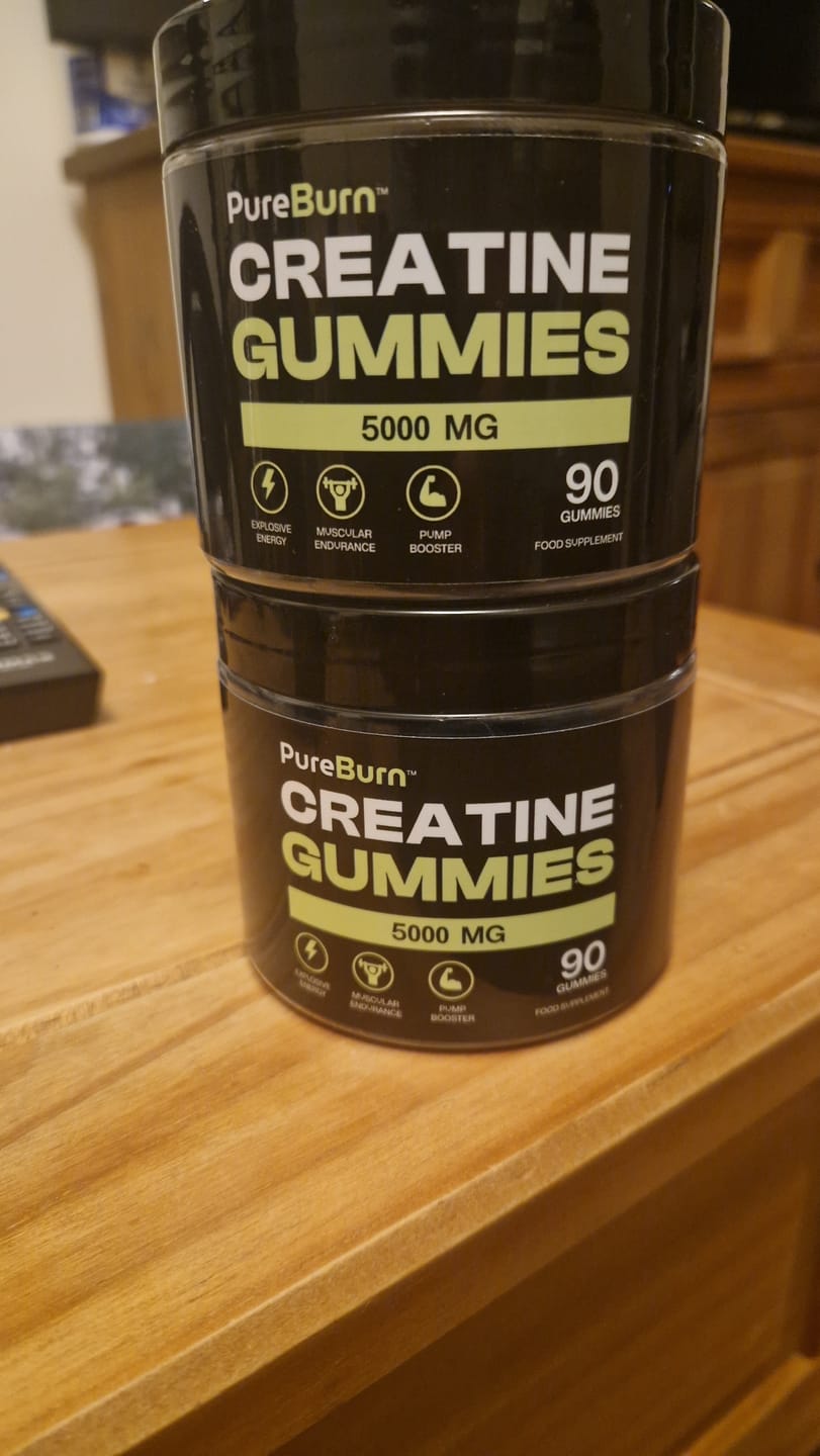 Customer photo review of Creatine Gummies