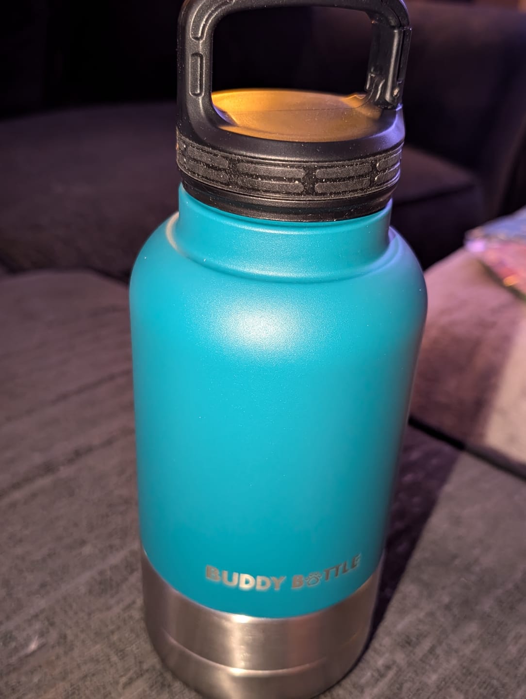 Customer photo review of BUDDY BOTTLE™   3-in-1  Dog Water Bottle