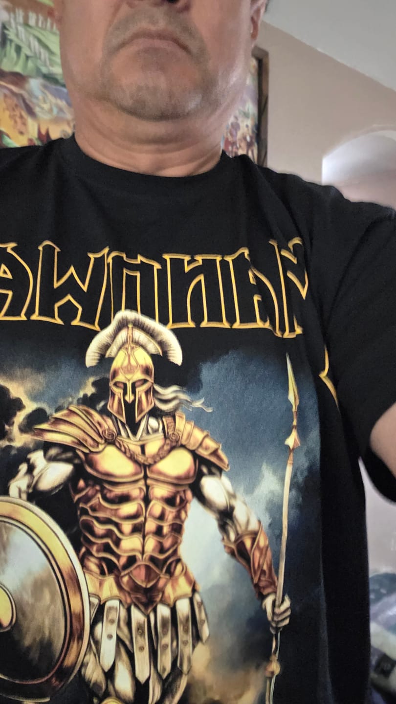 Customer photo review of MANOWAR T-SHIRT IMMORTAL 2025