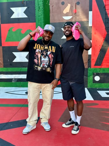 Customer photo review of "GOAT Mentality" Jordan T-Shirt