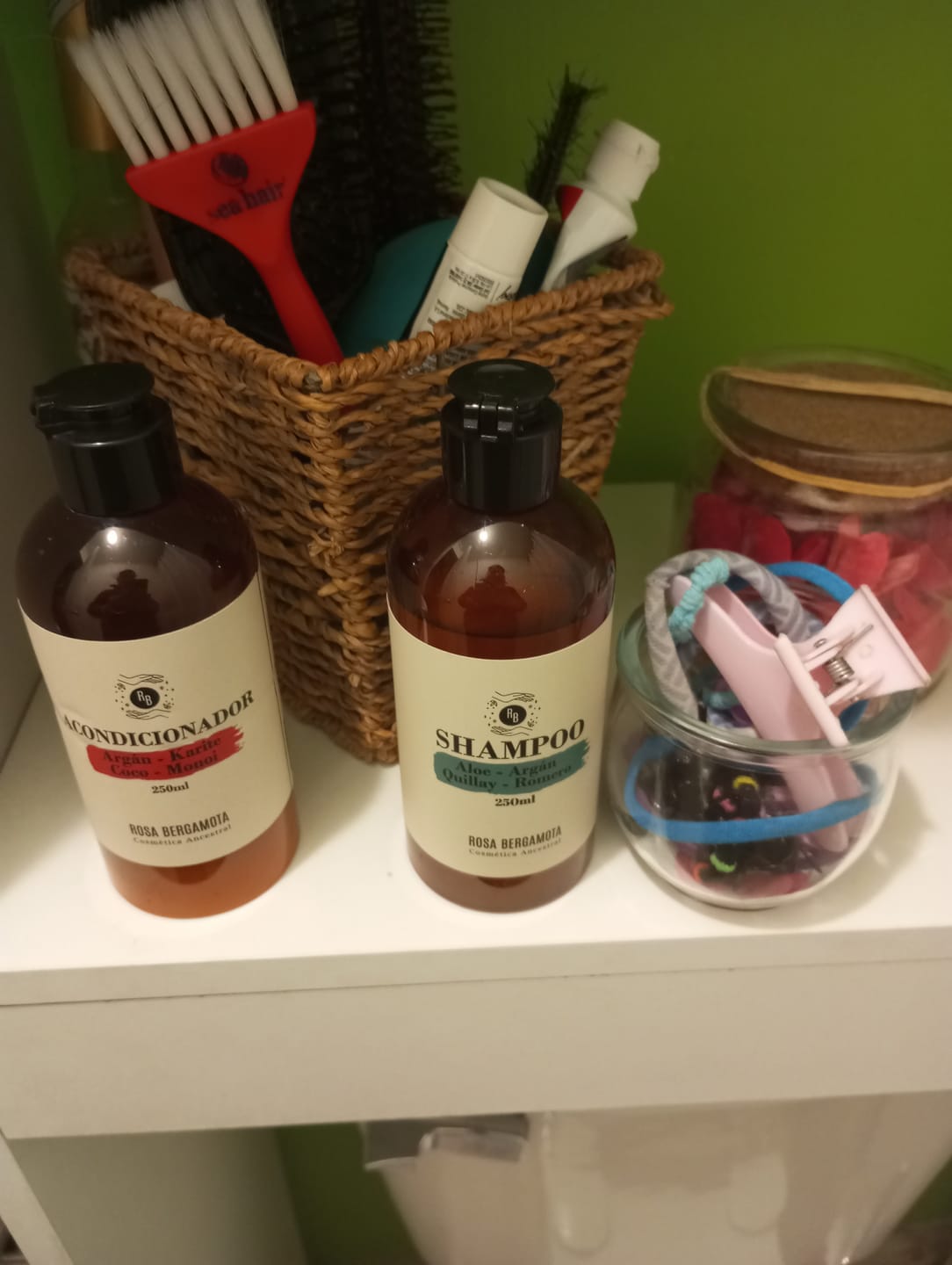 Customer photo review of Pack Shampoo + Acondicionador