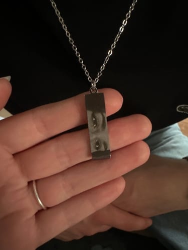 Customer photo review of Halskette mit Anhänger - Augen