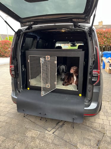 Customer photo review of DT Box | Dog Van Crate XL Breeds | The DT 1100XL | 2 Sizes