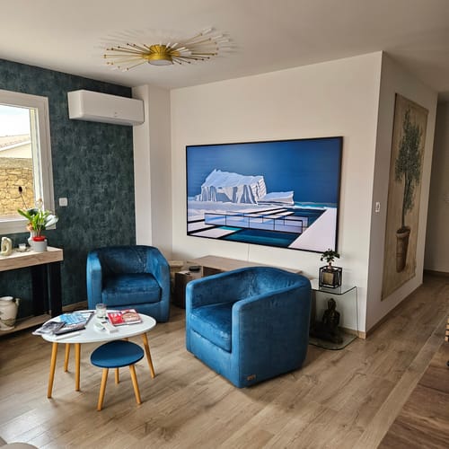 Customer photo review of Panneau acoustique en bois | Mocca | De première qualité