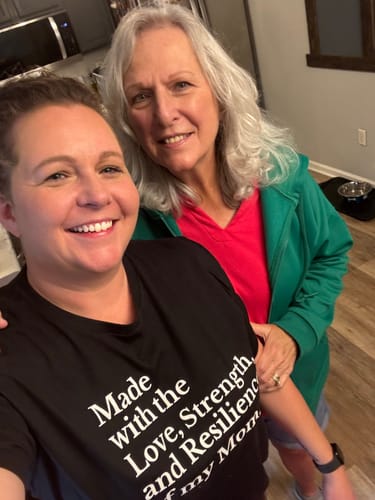 Customer photo review of Made with Love Unisex Premium T-shirt