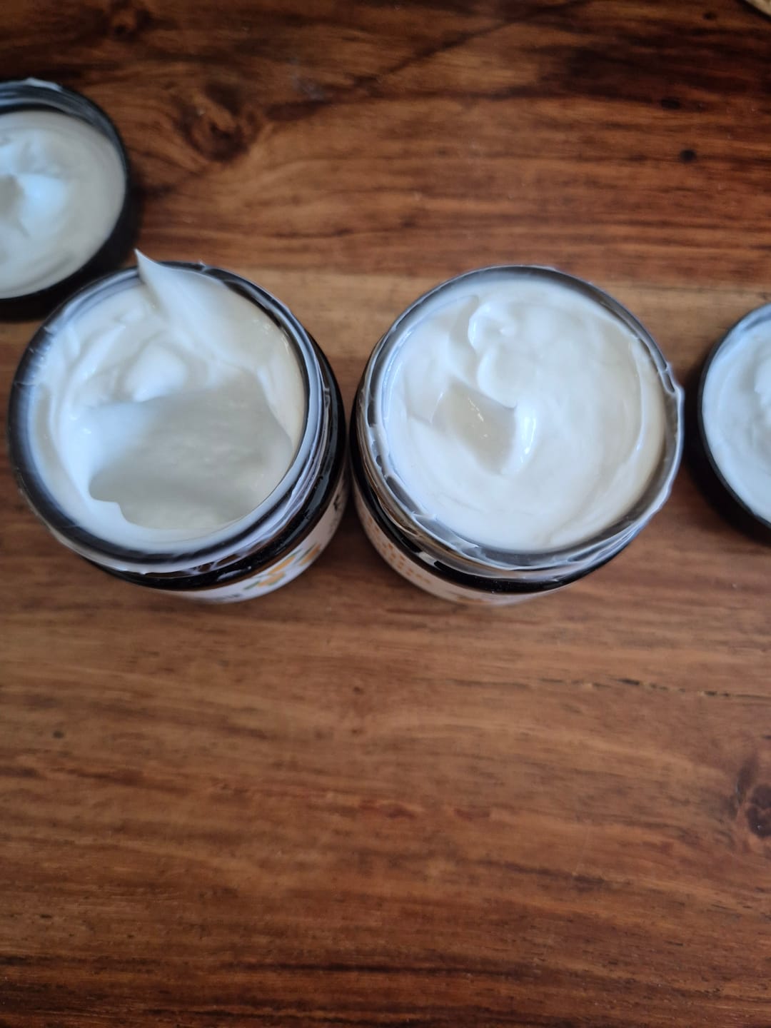 Customer photo review of Vitamin D Face Cream