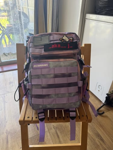 Customer photo review of Mochila Táctica 25L All In Starry Sky