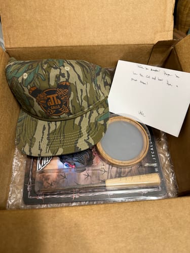 Customer photo review of Crystal Over Slate Pot Call - All Weather