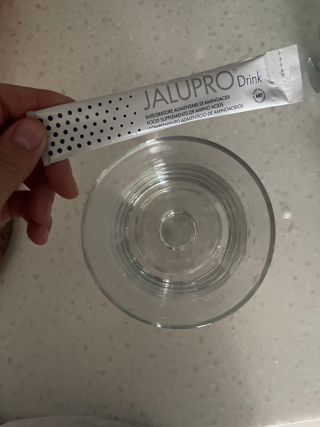 Customer photo review of Jalupro Drink Amminoacidi