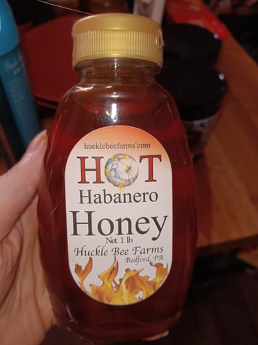 Customer photo review of Habanero Infused Honey