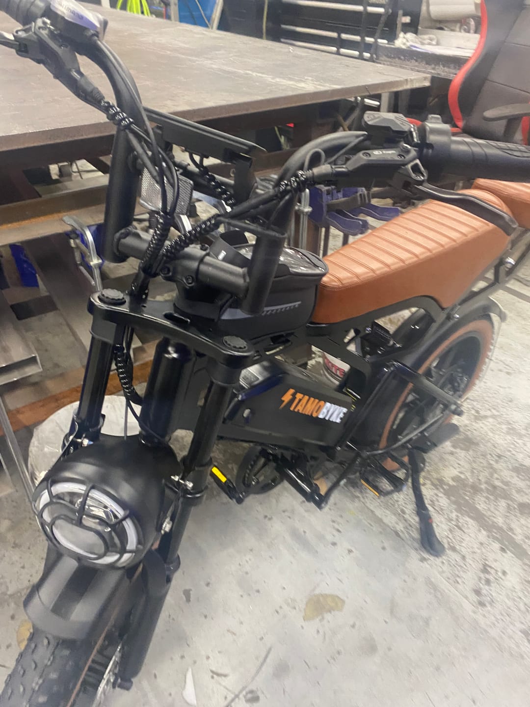 Customer photo review of Tamobyke V20 Pro Electric Bike with Rear Rack, 1500W Motor 48V 18.2AH Battery, Hydralic Brake, H6C Display,