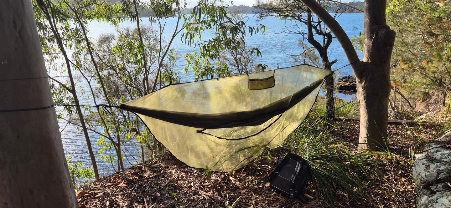 Customer photo review of Ultralight Hammock