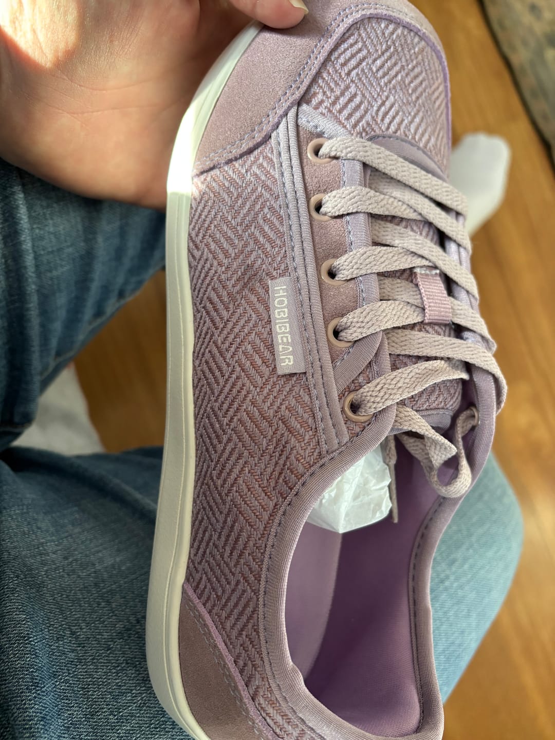 Customer photo review of Hyacinth - Barefoot Shoes