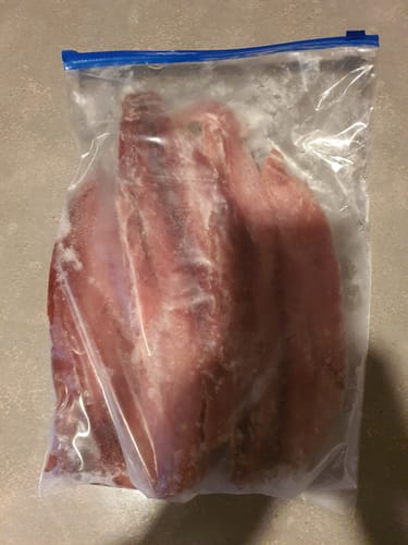 Customer photo review of 5KG Kahawai Fillets (Skinless & Boneless) Frozen