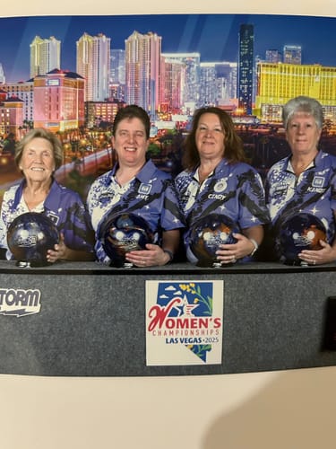 Customer photo review of Custom Bowling Polo Shirts For Team BO0341