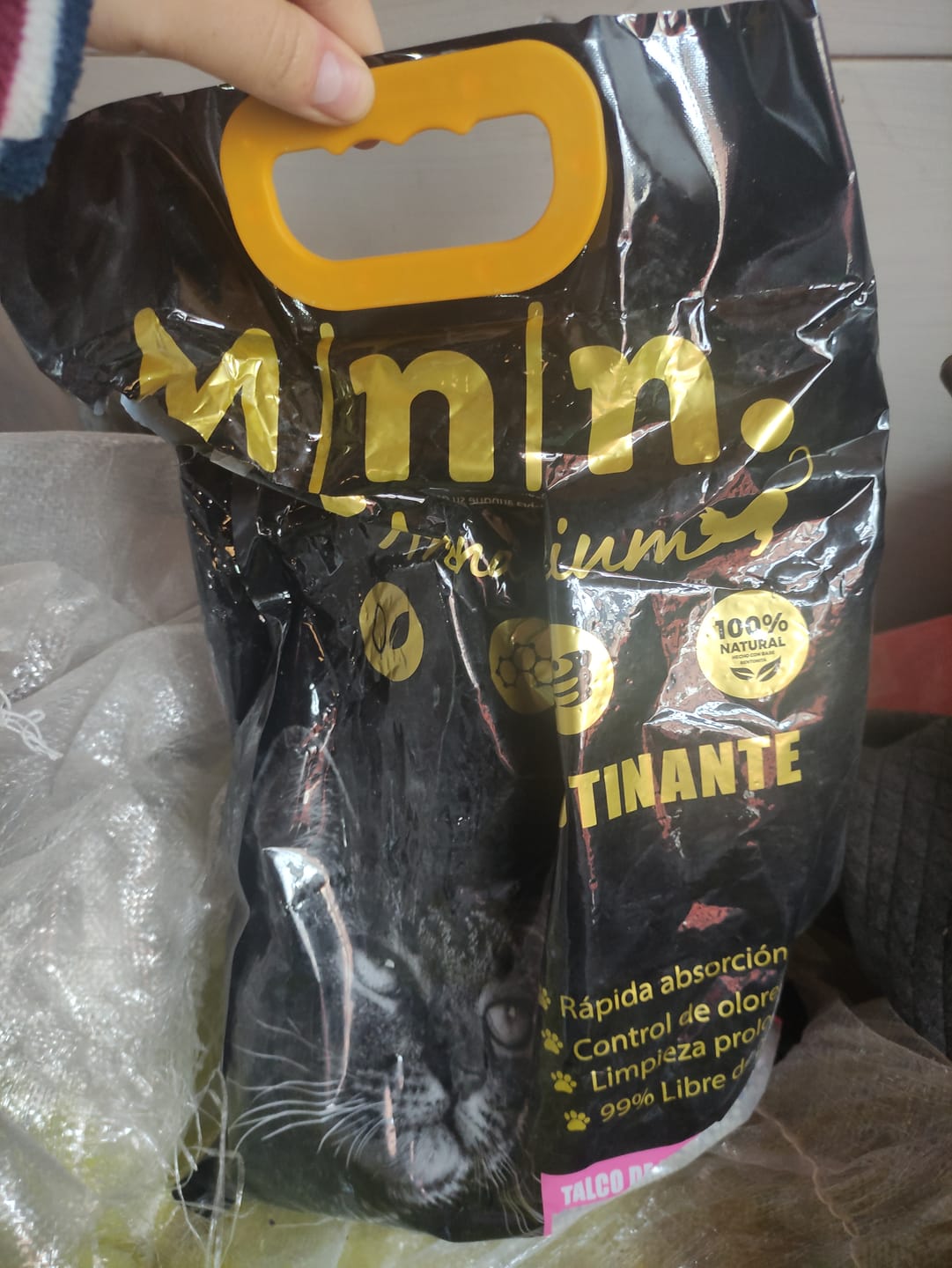 Customer photo review of Arena Minino Aglutinante 20kg
