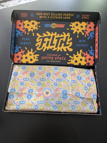 Customer photo review of Filth 16mm Pickleball Paddle- Hybrid (Ambassador)