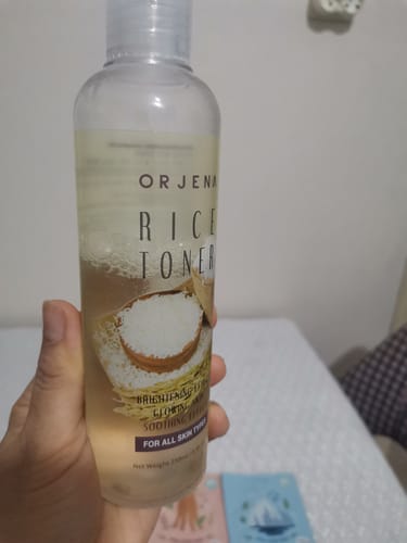 Customer photo review of Orjena Rice Toner -Aydınlatıcı ve Ton  Eşitleyici Tonik- 250ml