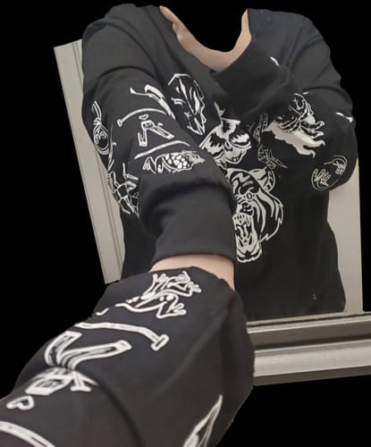 Customer photo review of Tattoo Long Sleeve