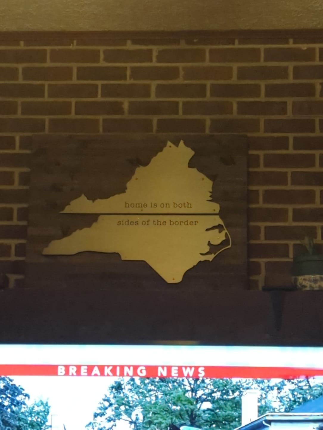 Customer photo review of Virginia/North Carolina Home is on both sides of the border