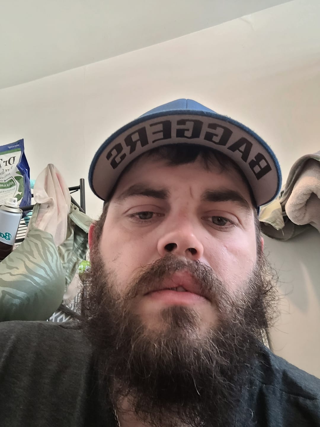 Customer photo review of FLEX FIT HAT RED, WHITE, BLUE, BLACK