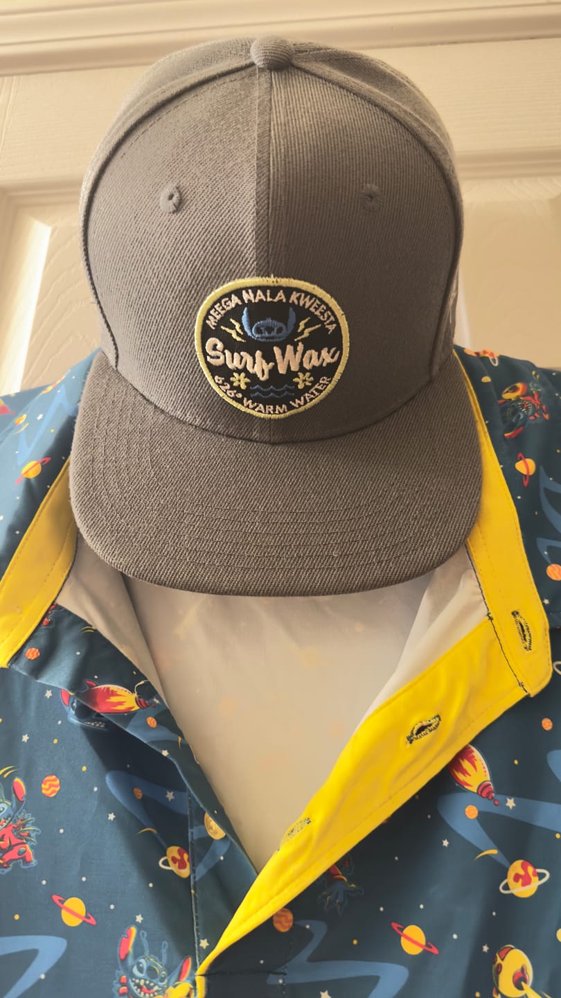 Customer photo review of Disney's Lilo & Stitch "Surf Wax Stitch" – TLB Hat