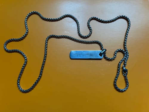 Customer photo review of Necklace: Odin