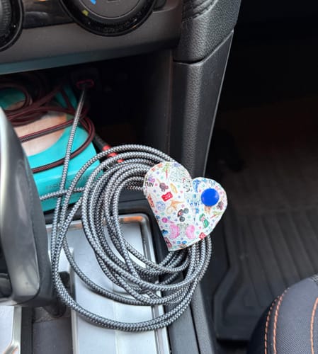 Customer photo review of Heart-shaped Cordkeeper Pattern