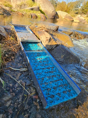 Customer photo review of 10 inch Sluice extension - 1088 extension