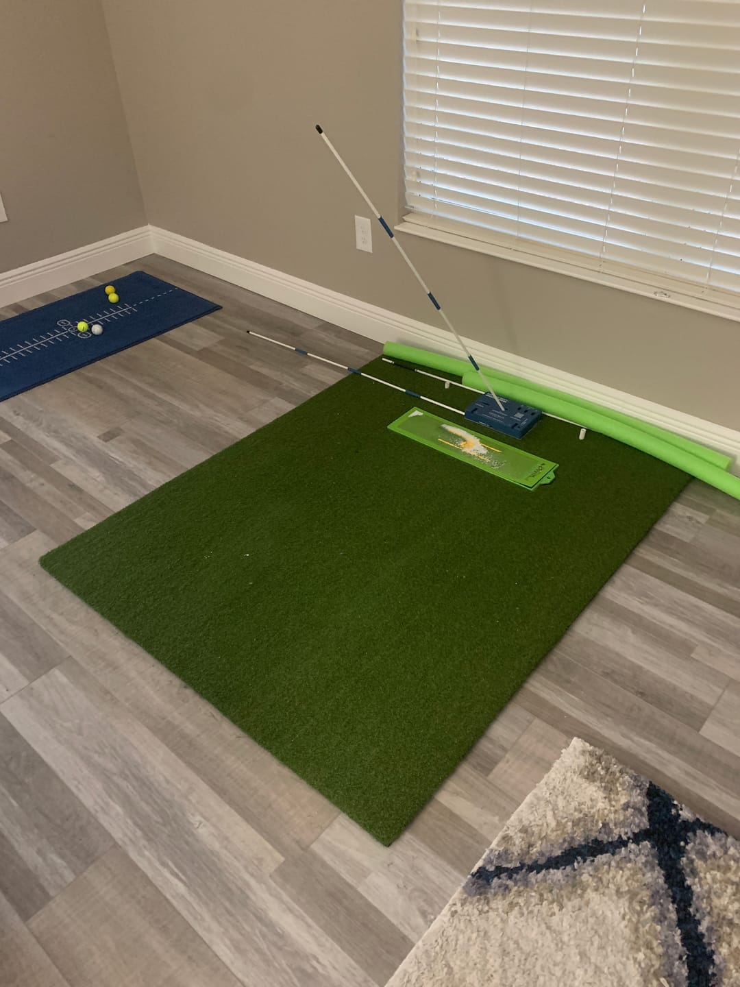 Customer photo review of PRE ORDER- Divot Board Turf Mat 4x5 -Mat Only - Perfect for Existing Divot Board Owners **SHIPS END OF APRIL**