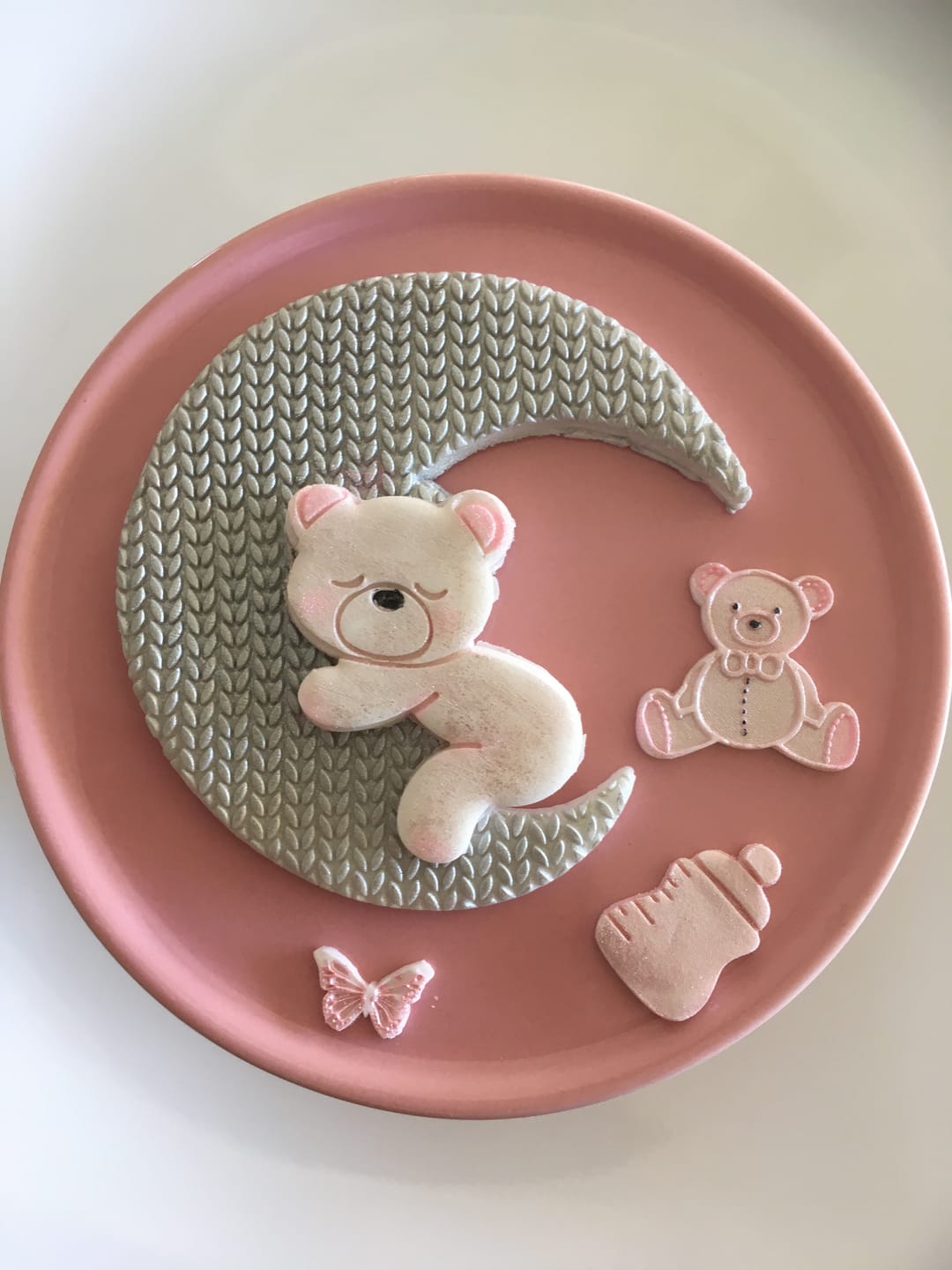 Customer photo review of Bear Sleeping on Moon Debosser and Cutter