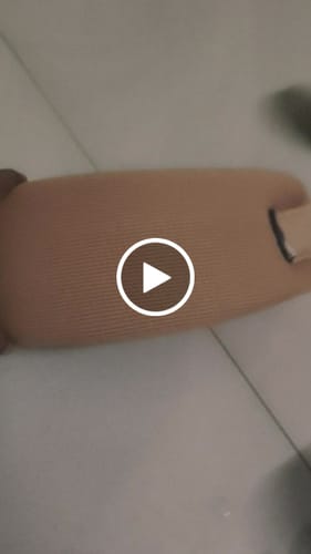 Customer video review of Cervical Collar Soft | Neck Support for Cervical Spine Immobilization & Pain Relief (Beige)