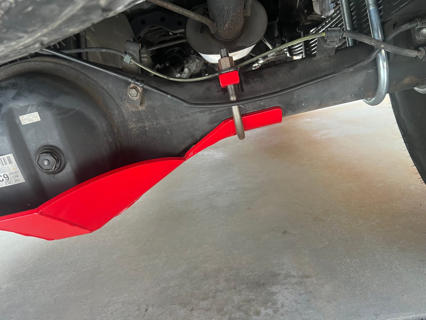 Customer photo review of 1/2 Inch Diameter U-Bolts - Round Bend