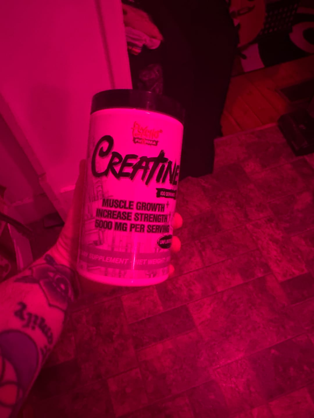 Customer photo review of Creatine