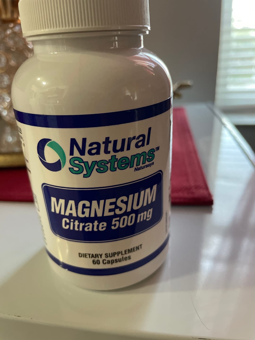 Customer photo review of Complejo de Citrato de Magnesio - 500 mg